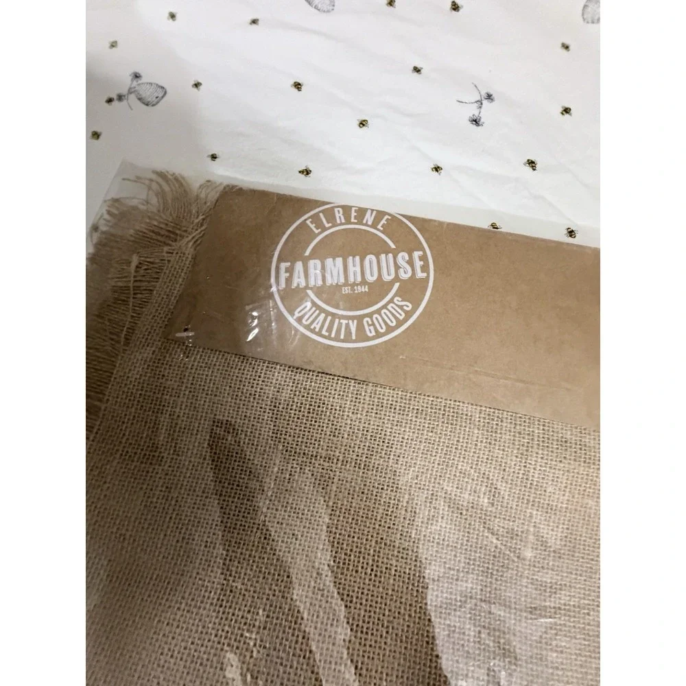Farmhouse‎ Living Sentiments Placemats Burlap Placemats Tan Set Of 4